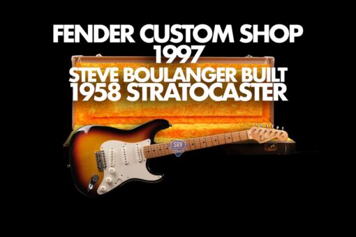 Fender Custom Shop 1997 Steve Boulanger Built 1958 Stratocaster - Image 2