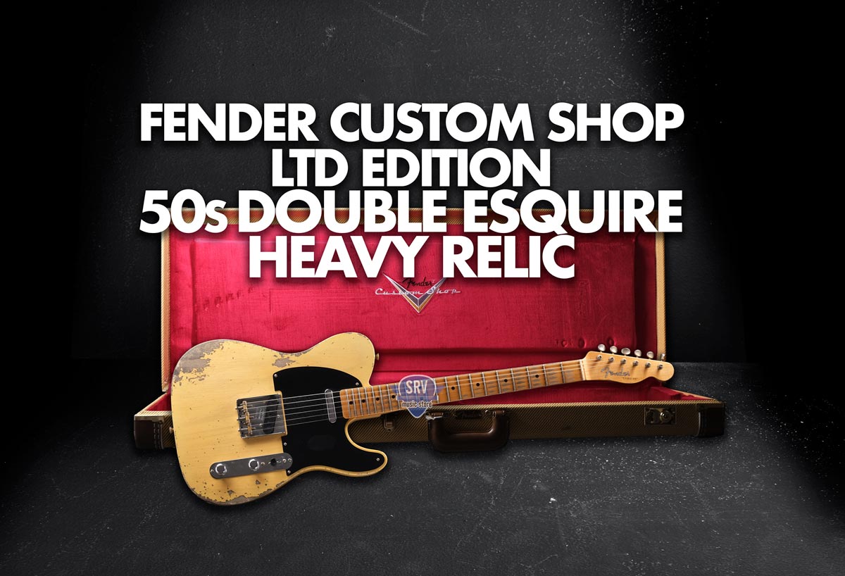 Fender Custom Shop Ltd Edition 50s Double Esquire Heavy Relic - Image 2